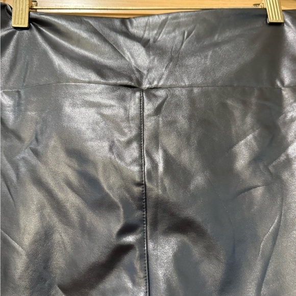 Tagoo Stretchy Faux Leather Leggings High Waistband / large - Picture 10 of 11